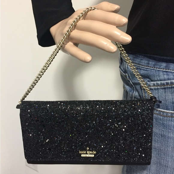 Kate spade glitter purse, clutch, wallet NEW - Picture 3 of 8